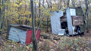 Abandoned shed