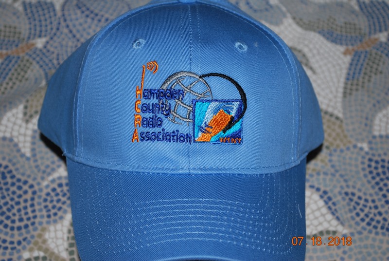 Hat: one size fits all, club logo